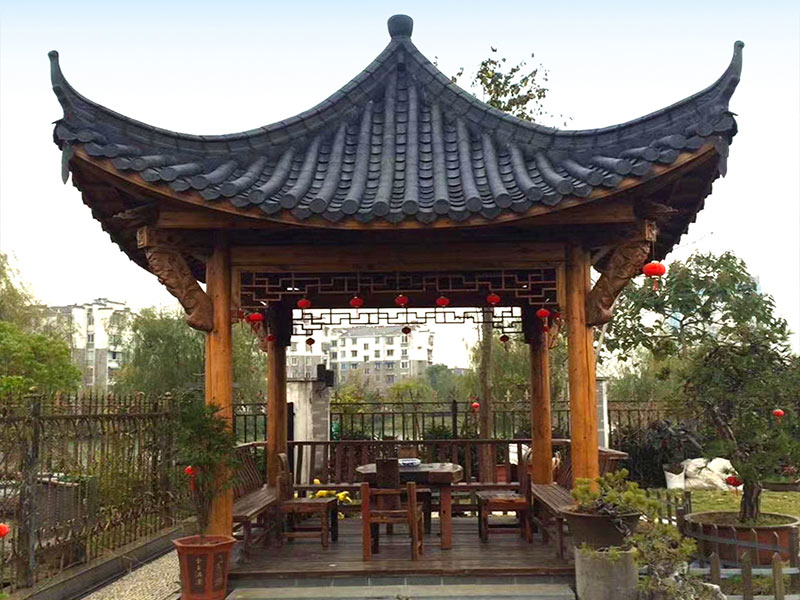 福建古建涼亭