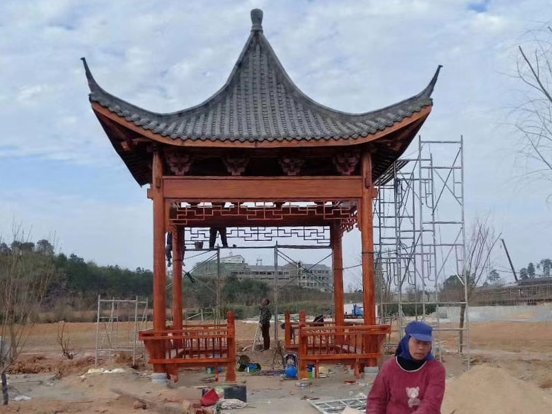 古建防腐木涼亭
