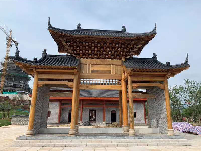 麗江古建門樓